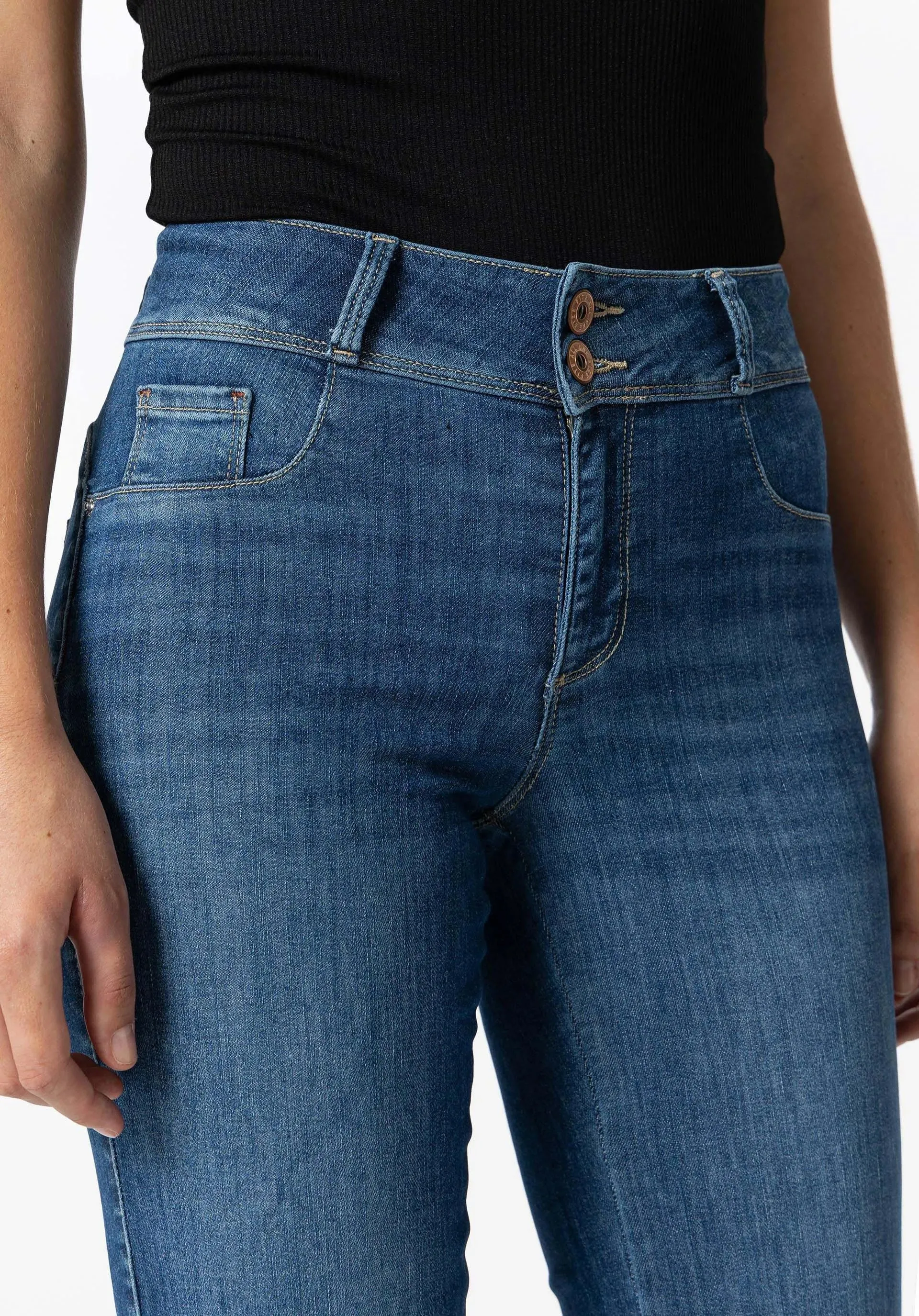 Vaqueros Tiffosi Silhouette Talla Única Tono Medio