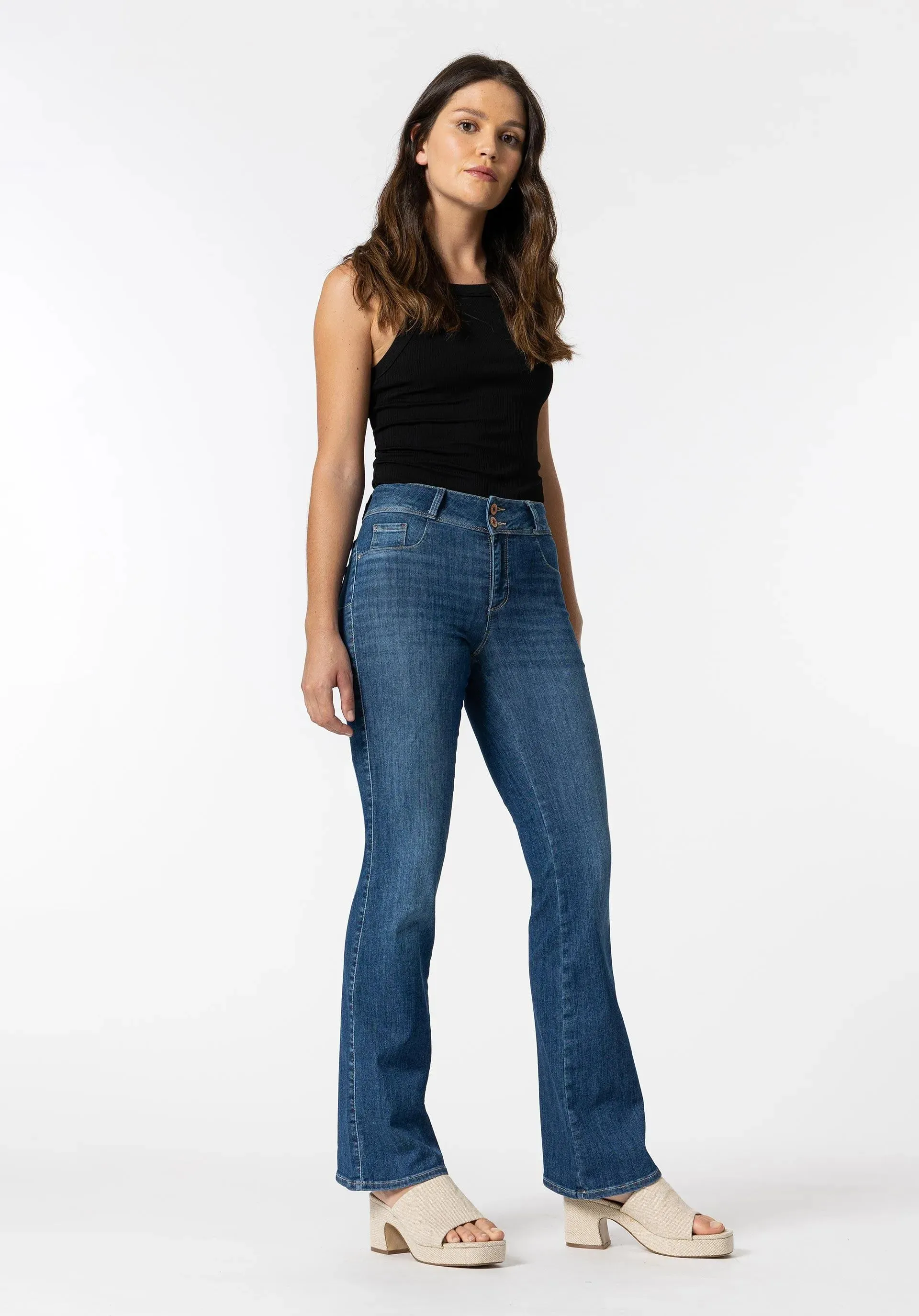 Vaqueros Tiffosi Silhouette Talla Única Tono Medio