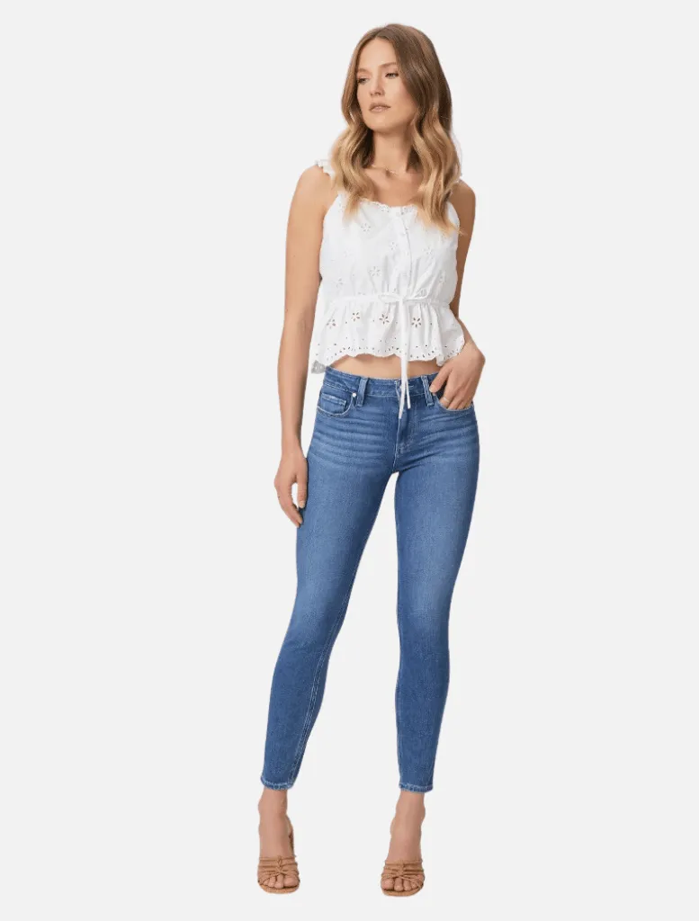 Verdugo Ankle Mid Rise Skinny - Starlet