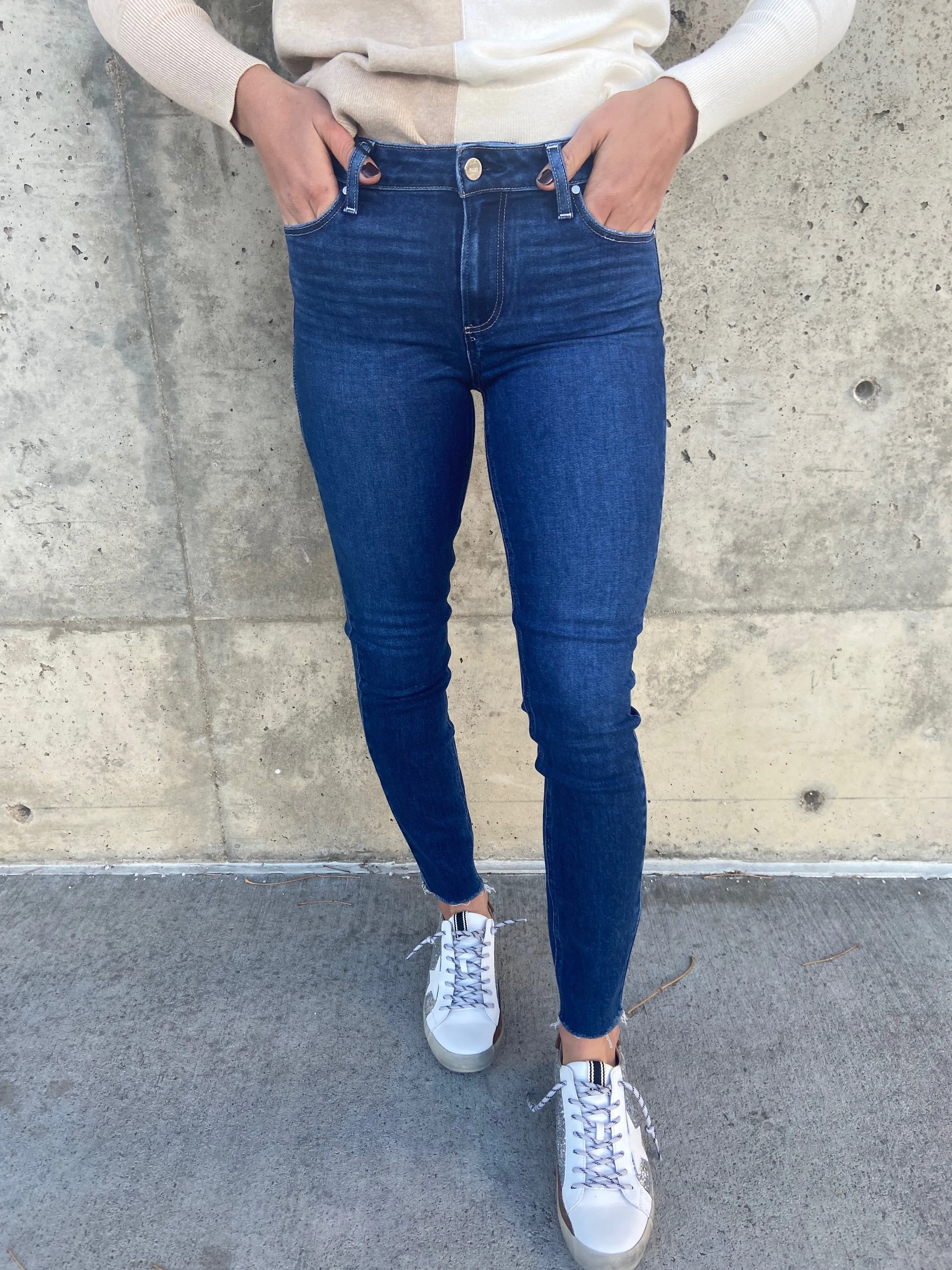 Verdugo Ankle Raw Hem