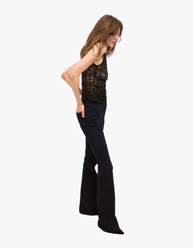 Veronica Beard Alora Top in Black
