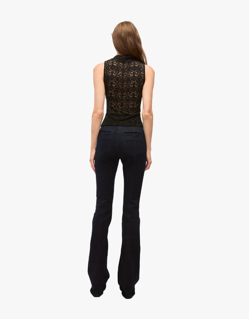 Veronica Beard Alora Top in Black