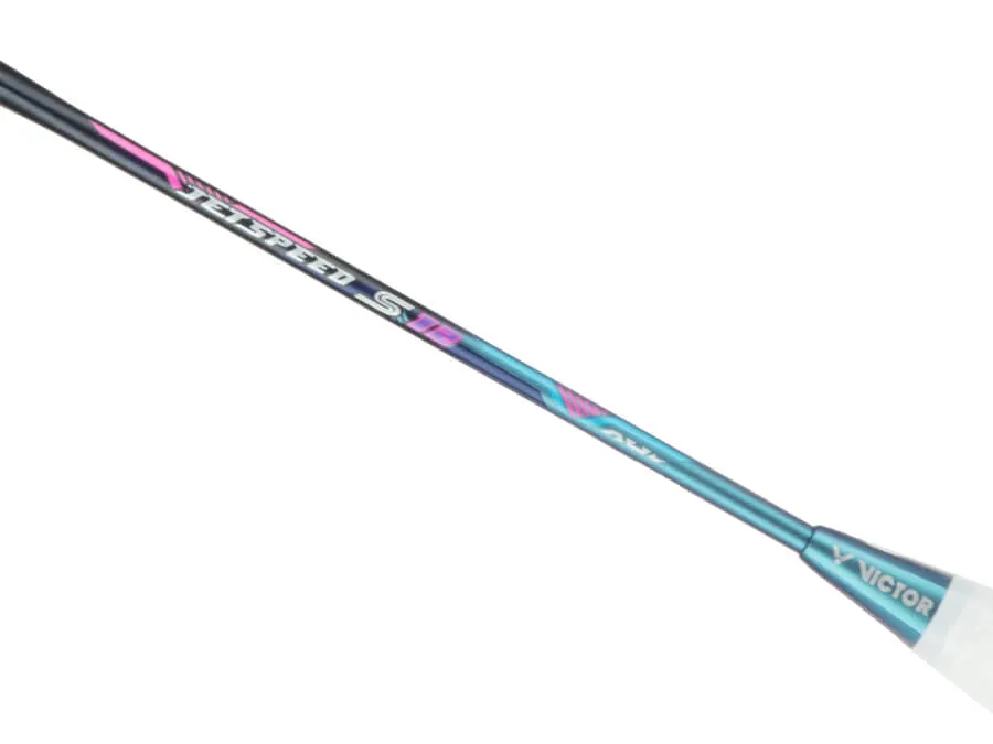 Victor JETSPEED S 12 Badminton Racket [Peacock Blue] - Unstrung