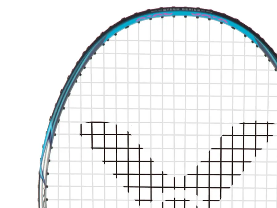 Victor JETSPEED S 12 Badminton Racket [Peacock Blue] - Unstrung