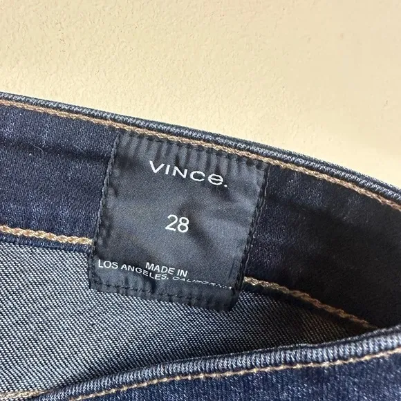 VINCE Crop Flare Jeans in Dark Vintage Wash Women’s Size 28