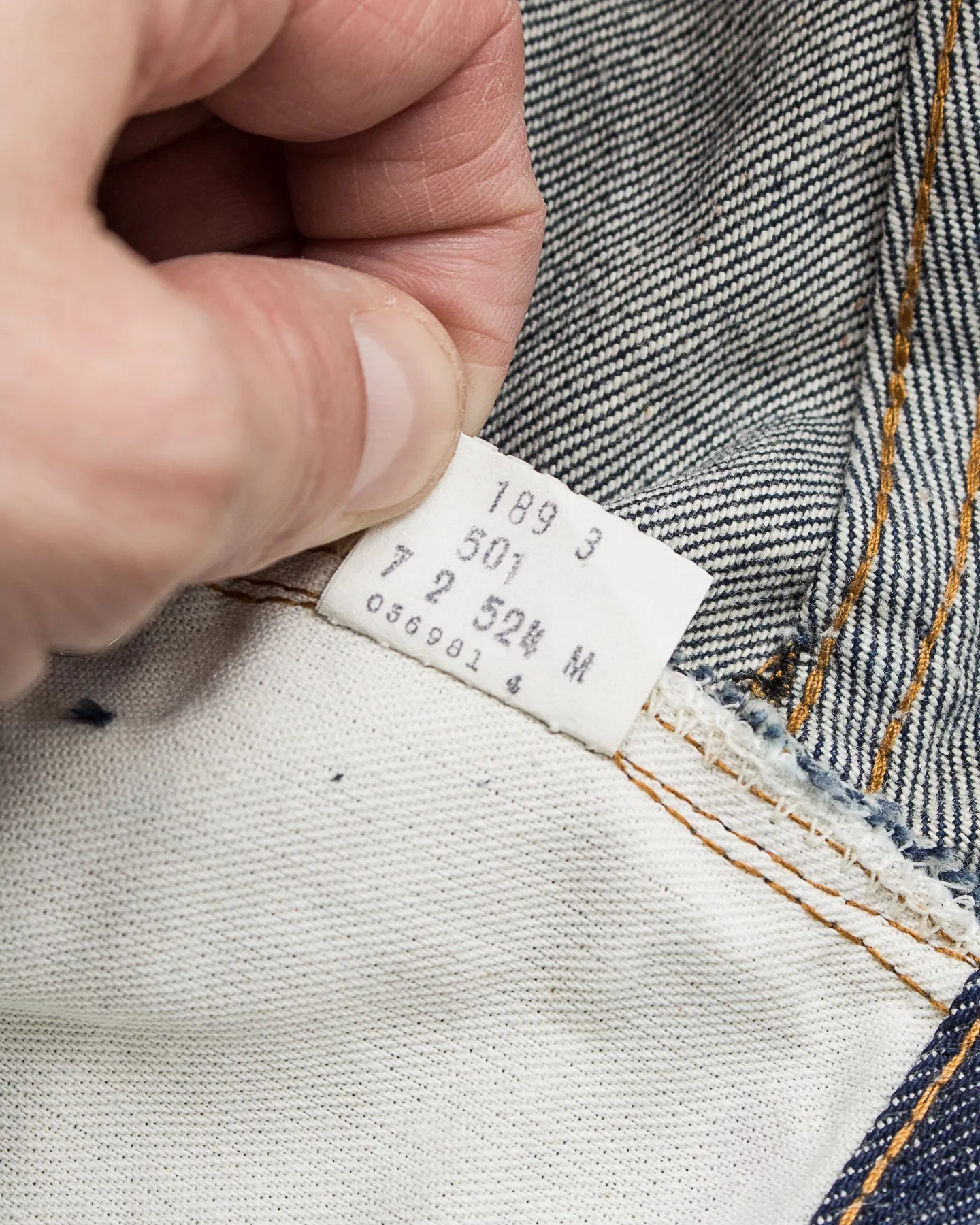 Vintage 1981 Deadstock Levi's 501 Red Line Selvedge Jeans W 28 / L 33