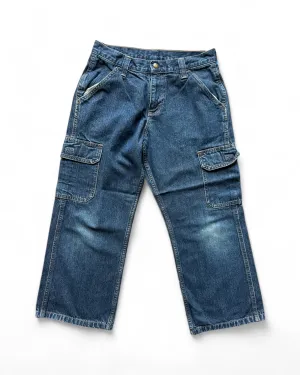 Vintage 90s Ledge Gold cargo jeans (9-10yrs)
