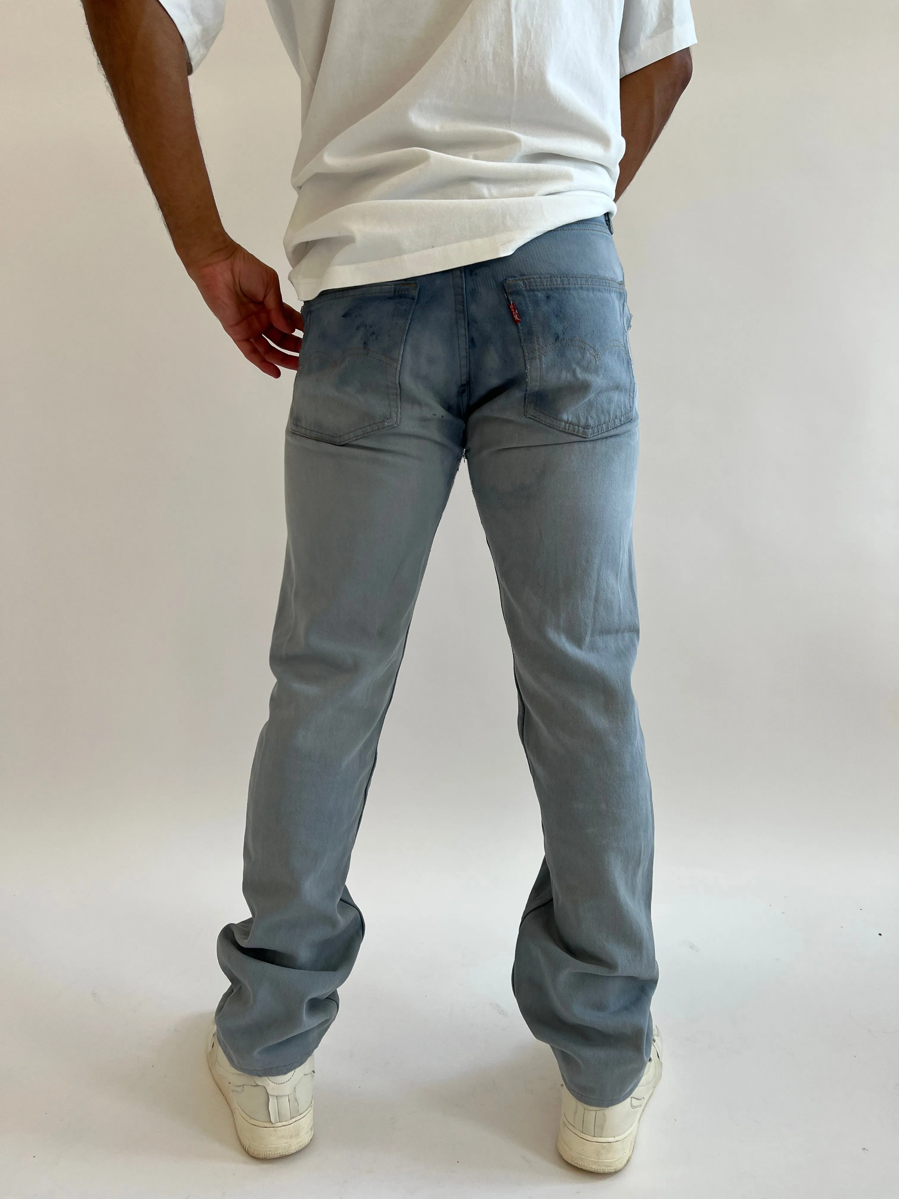 Vintage Levi 501 Dyed Blue Jeans