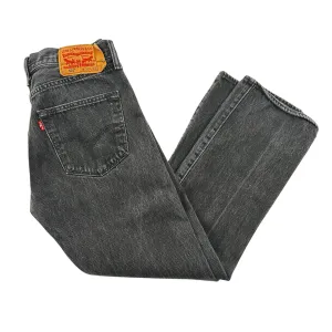 Vintage Levi's 501 Black Jeans - 32"