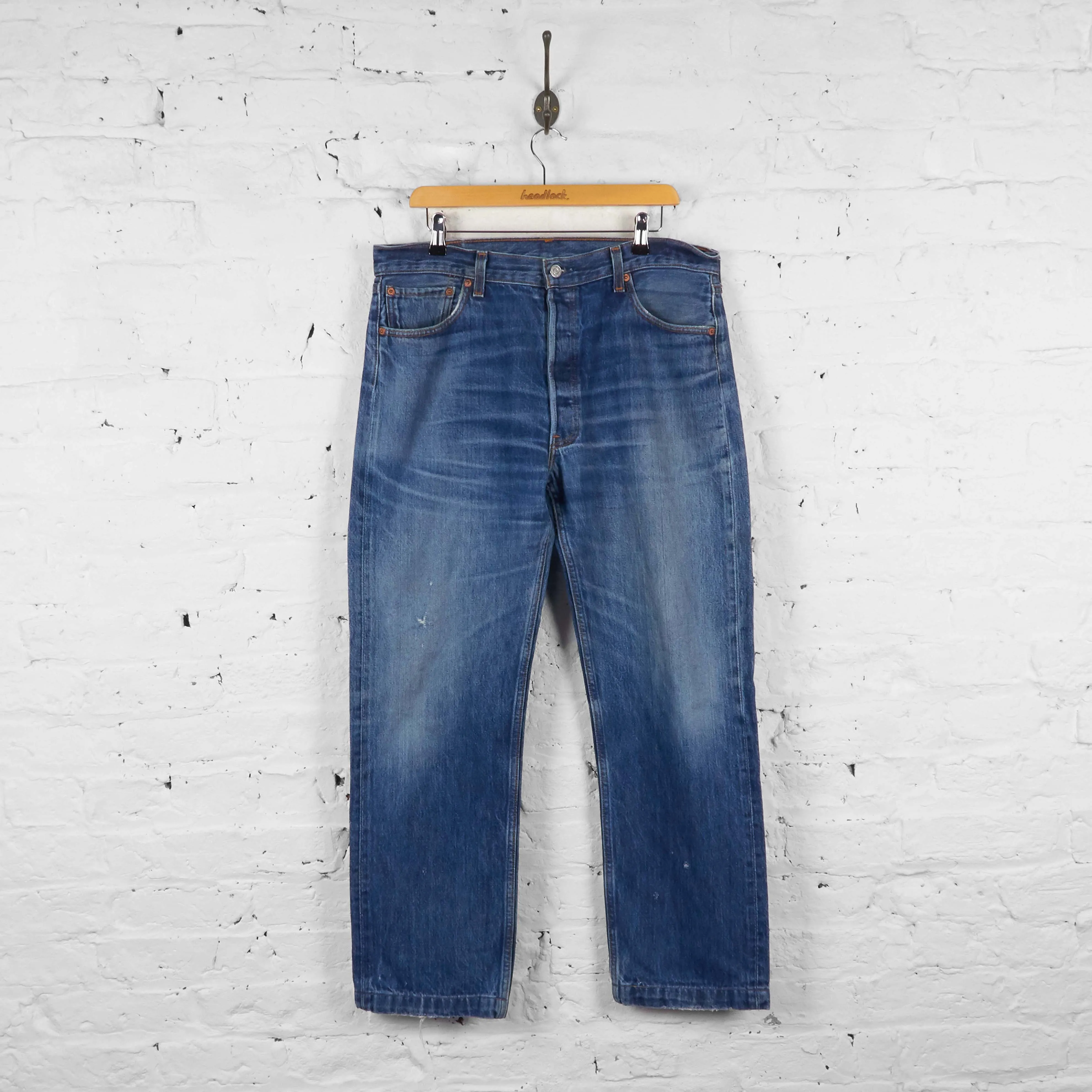 Vintage Levi's 501 Jeans - Blue - XL