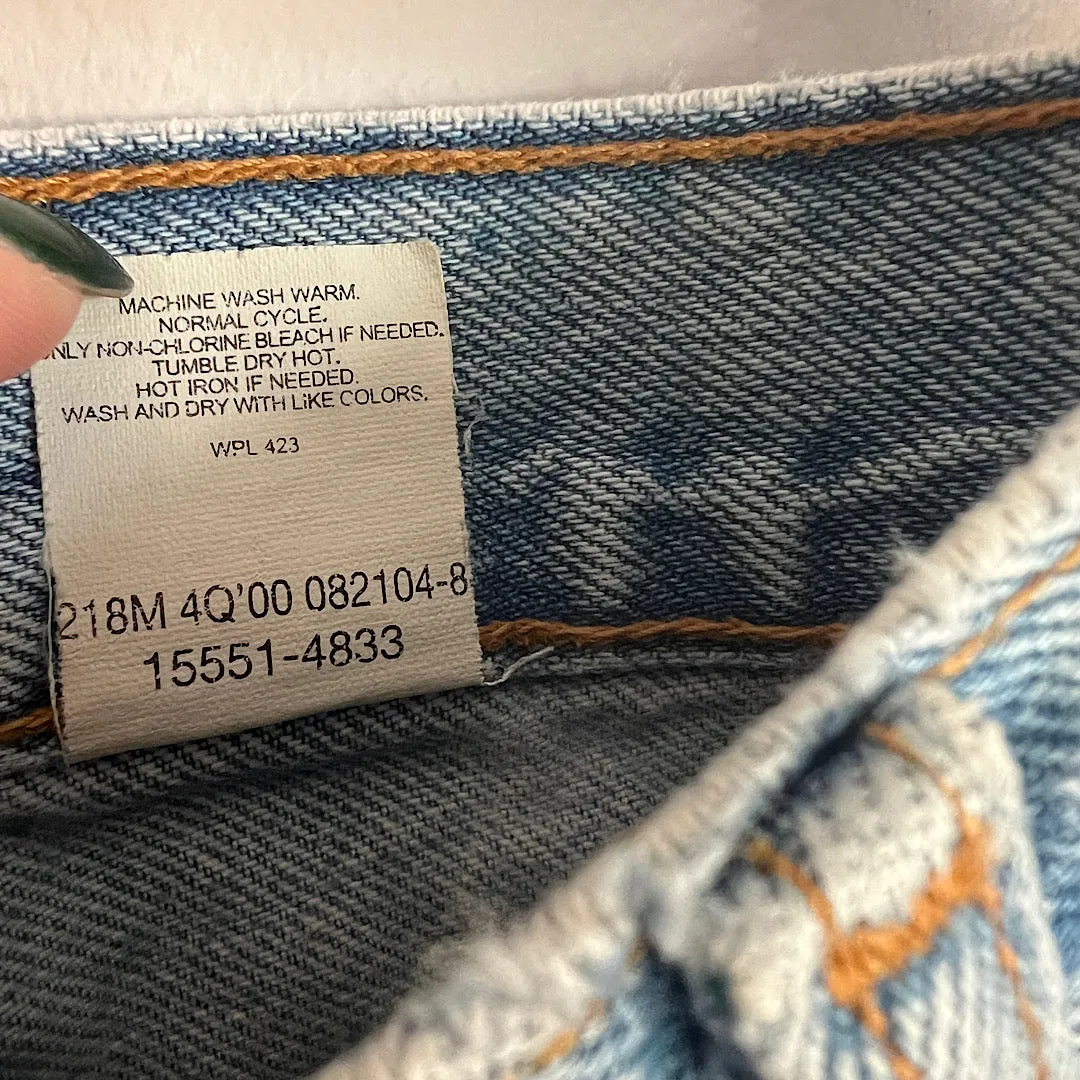 Vintage Levi's 550 Relaxed Fit Tapered Leg Jeans