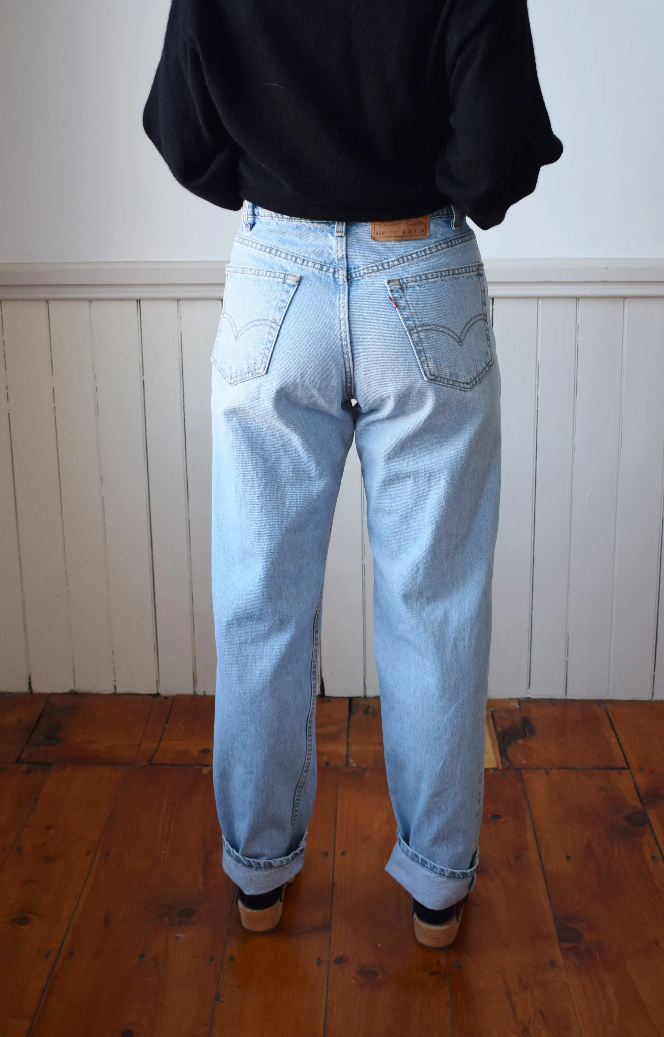 Vintage Lightwash Levi's 550s | 2 | 34 W