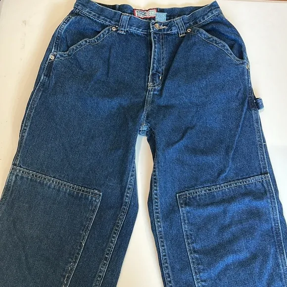Vintage - Old Navy, vintage pre teen 16, dark wash carpenter jeans