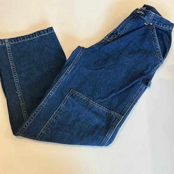 Vintage - Old Navy, vintage pre teen 16, dark wash carpenter jeans