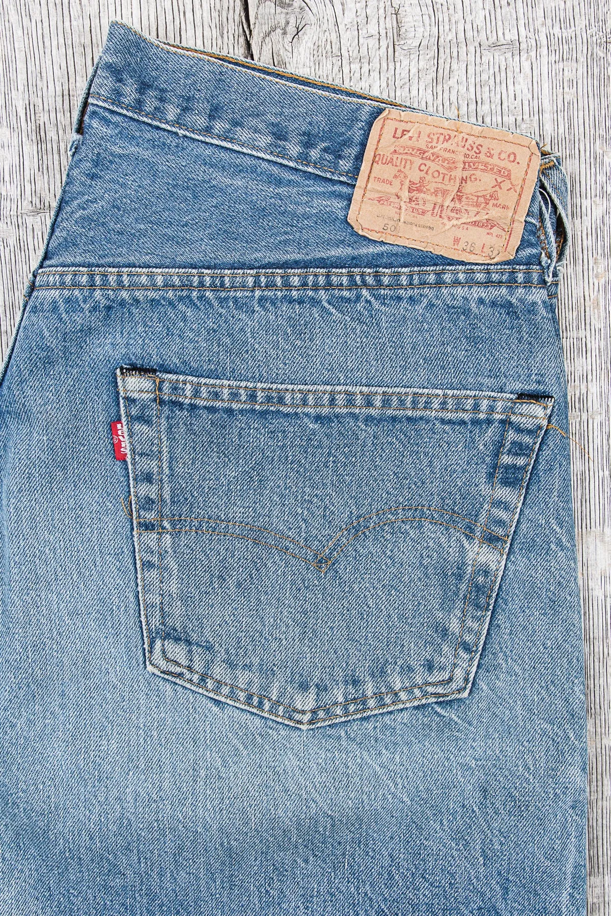 Vintage Original Levi's 501 Red Line Selvedge Jeans