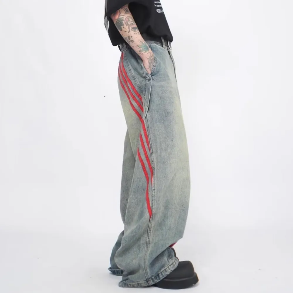 Vintage Side Stripe Jeans