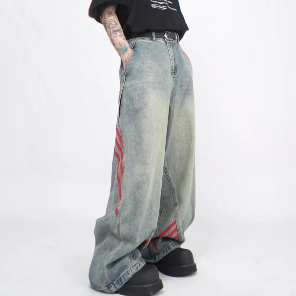 Vintage Side Stripe Jeans