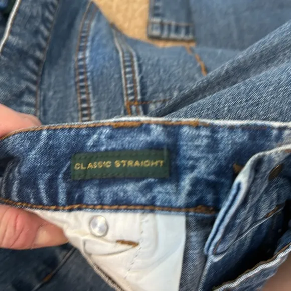 VINTAGE Straight High Rise RALPH LAUREN Jeans Size 8