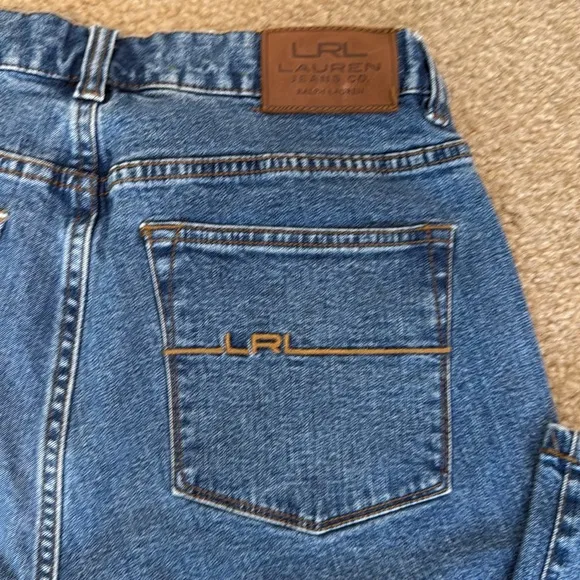 VINTAGE Straight High Rise RALPH LAUREN Jeans Size 8