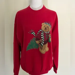 Vintage Teddy Bear Crewneck
