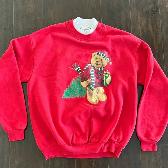 Vintage Teddy Bear Crewneck