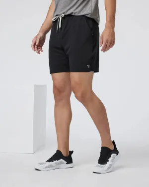vuori Men's 7" Ponto Performance Short in Black Heather