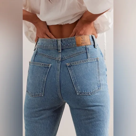 We The Free Xena High Rise Slim Straight - 27