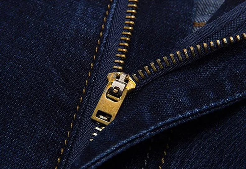 West Louis™ Autumn Big Size High Quality Jeans