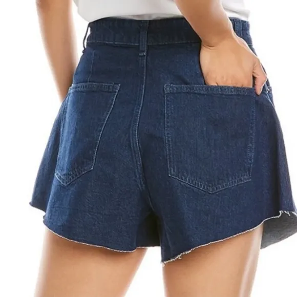 WeWoreWhat High-Waisted Flare Bell Shorts Sz. 27 NWT