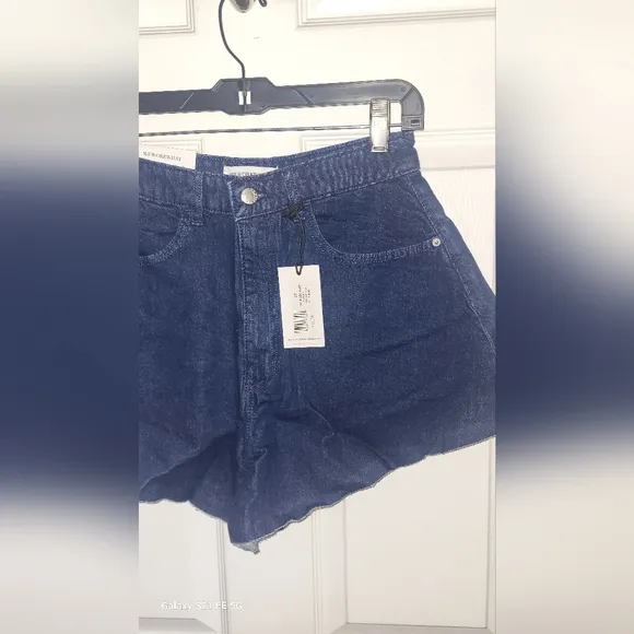 WeWoreWhat High-Waisted Flare Bell Shorts Sz. 27 NWT