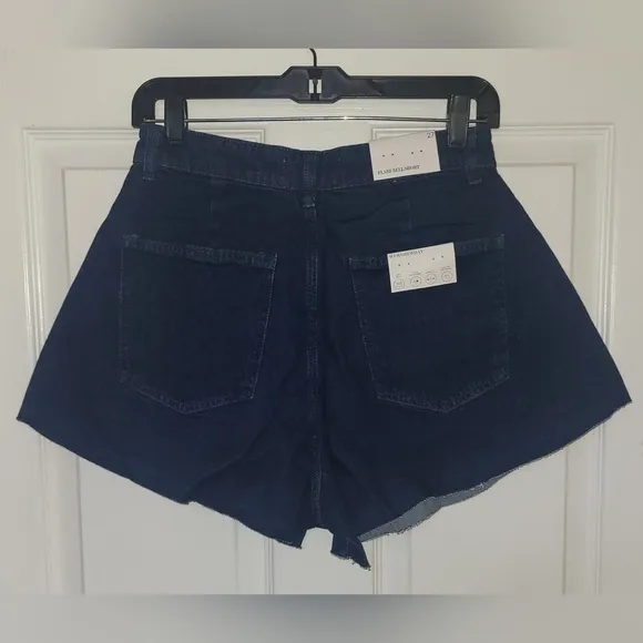 WeWoreWhat High-Waisted Flare Bell Shorts Sz. 27 NWT
