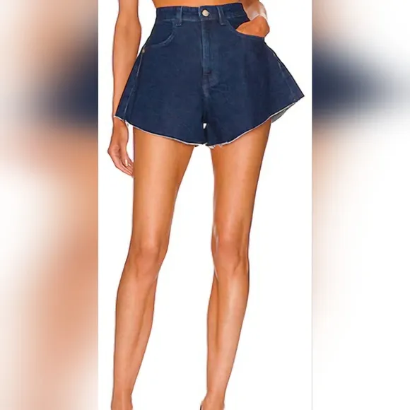 WeWoreWhat High-Waisted Flare Bell Shorts Sz. 27 NWT