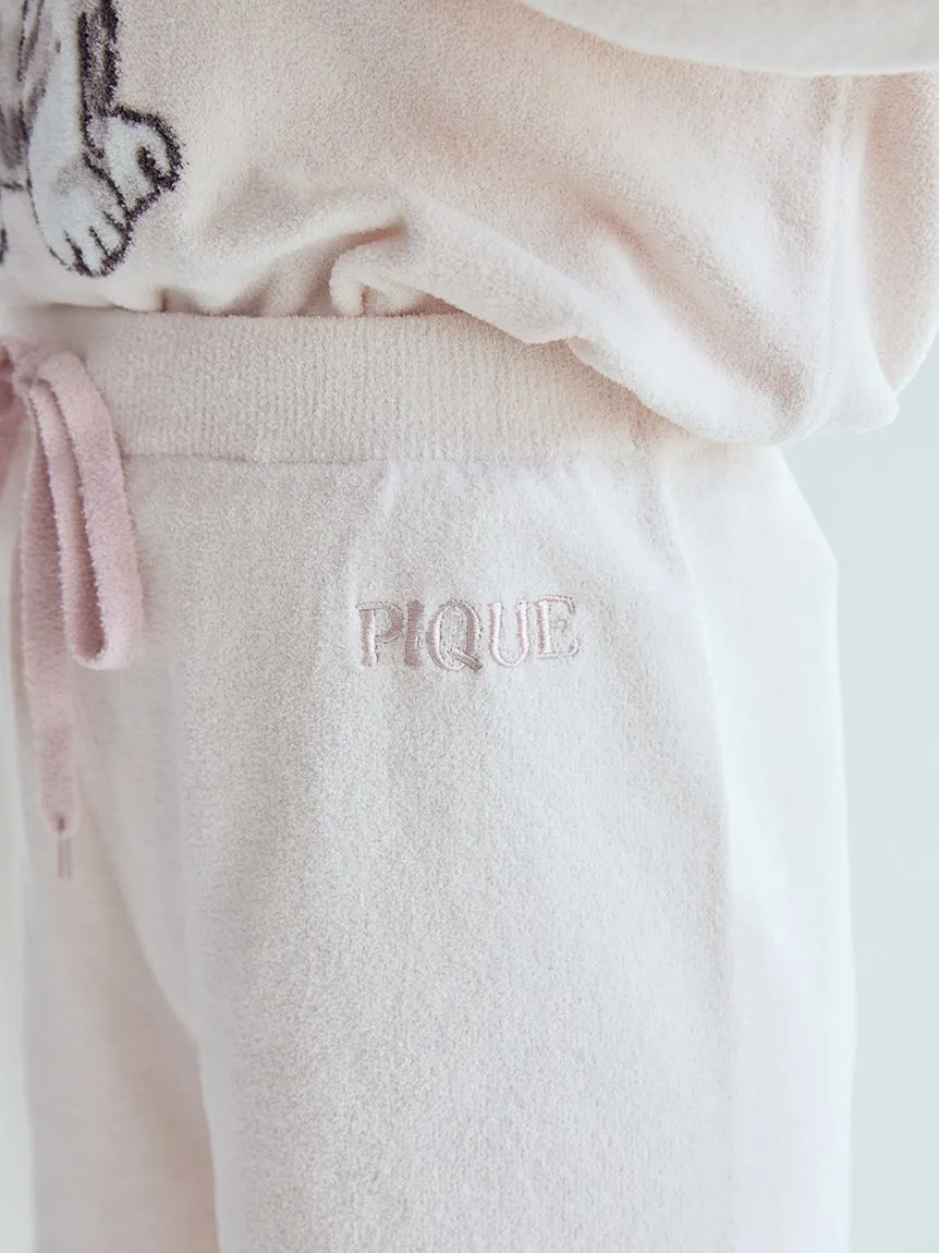 White Tiger Pullover & Shorts Loungewear Set