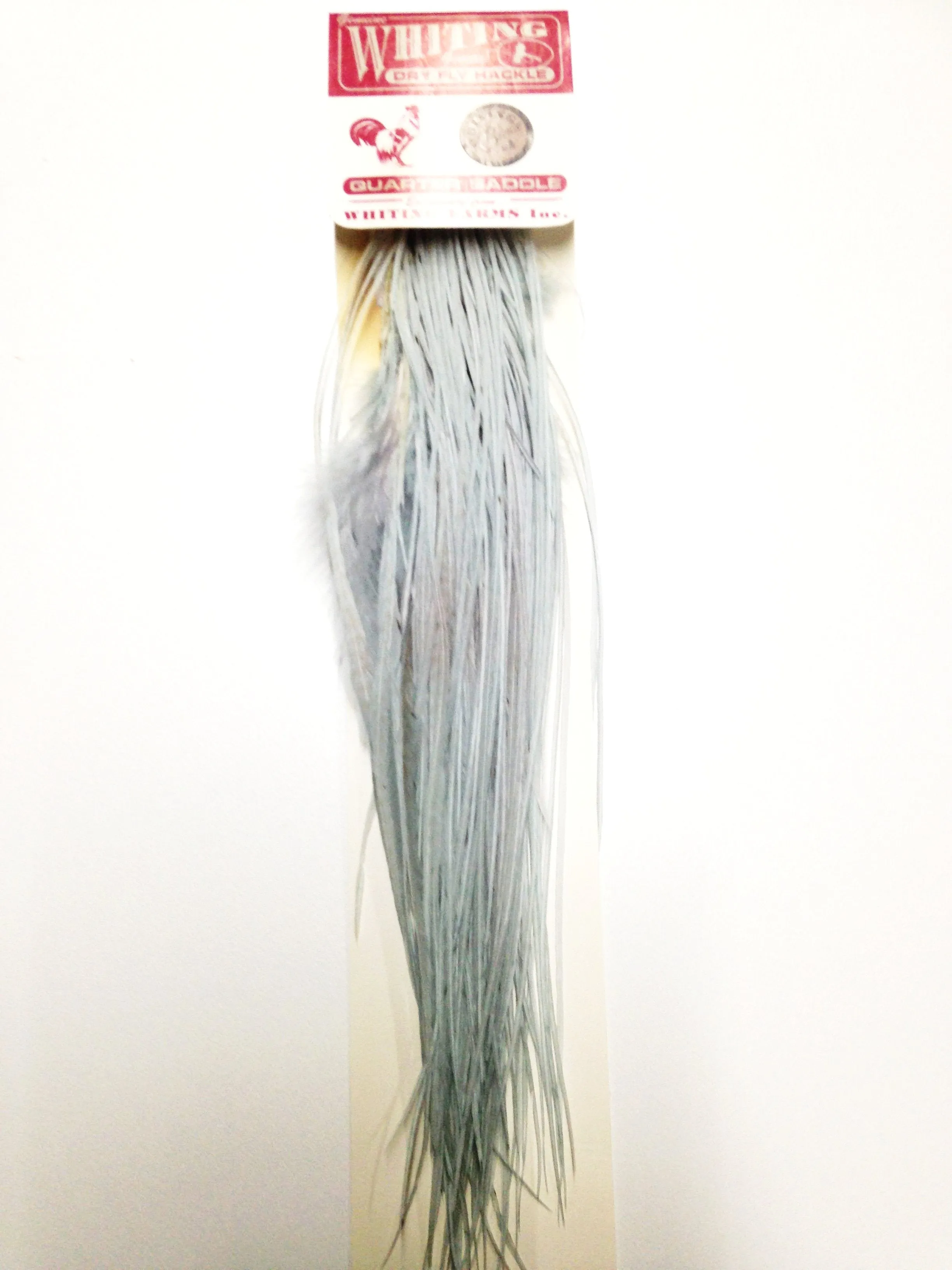 Whiting Farms Dry Fly Hackle Bronze Quarter Saddle