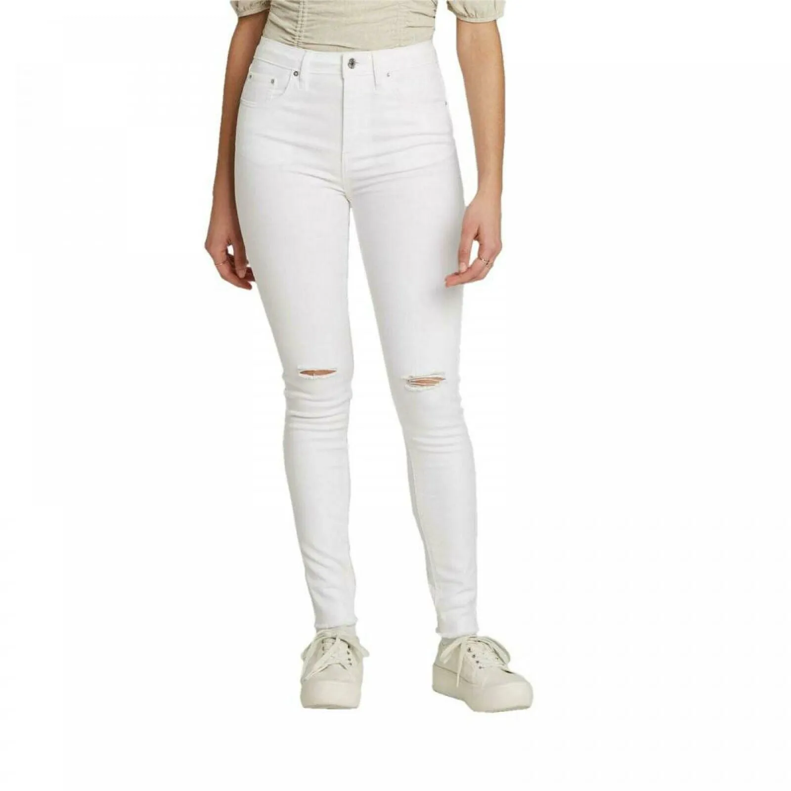 Wild Fable Women's High Rise Distressed Skinny Jeans