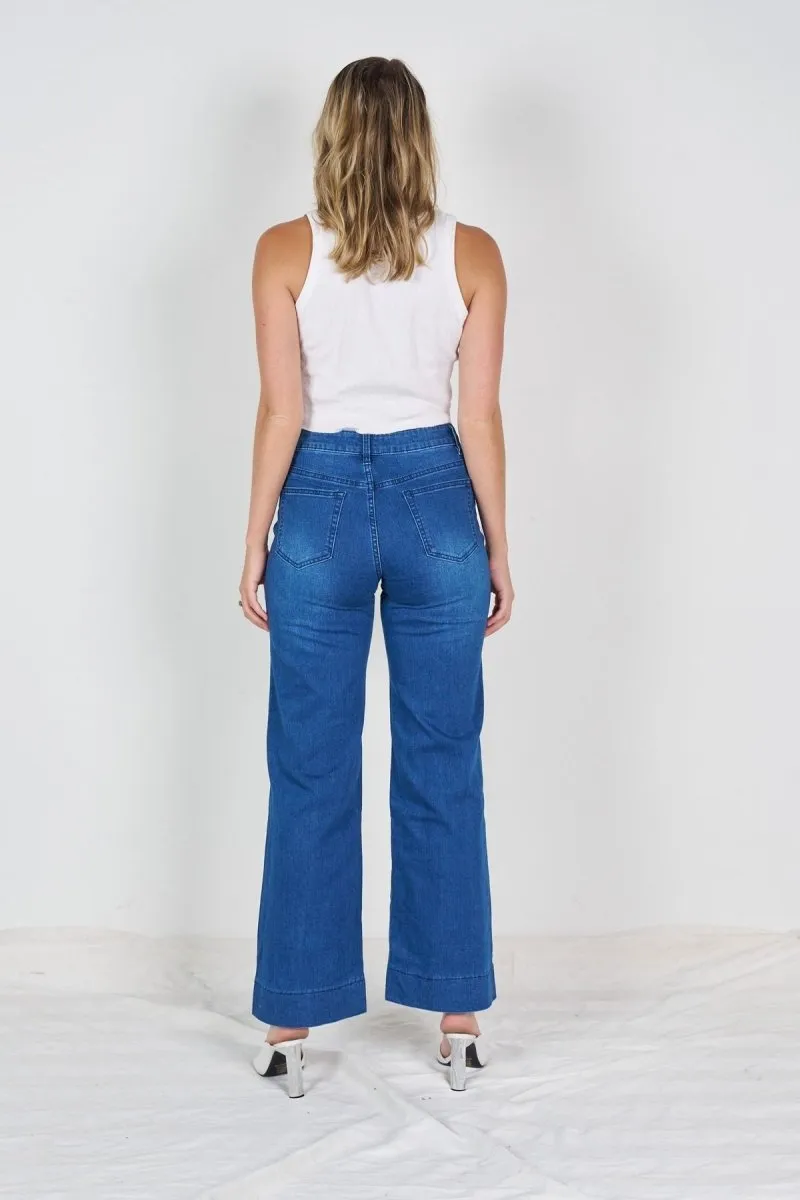 Willow Wide Leg Denim Jeans
