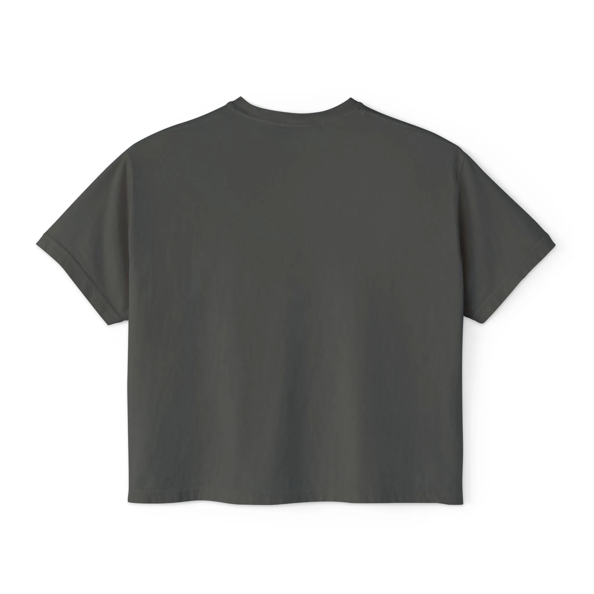 Womens Boxy Tee - 'Never Give Up' Design