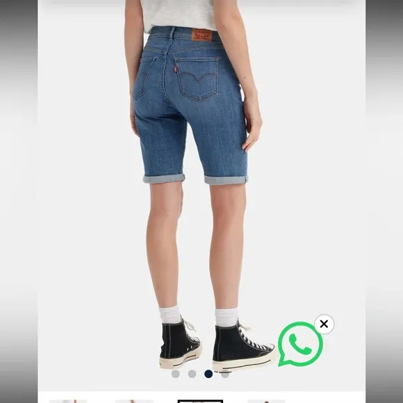 Women’s Levi’s Classic Bermuda Shorts Size 26