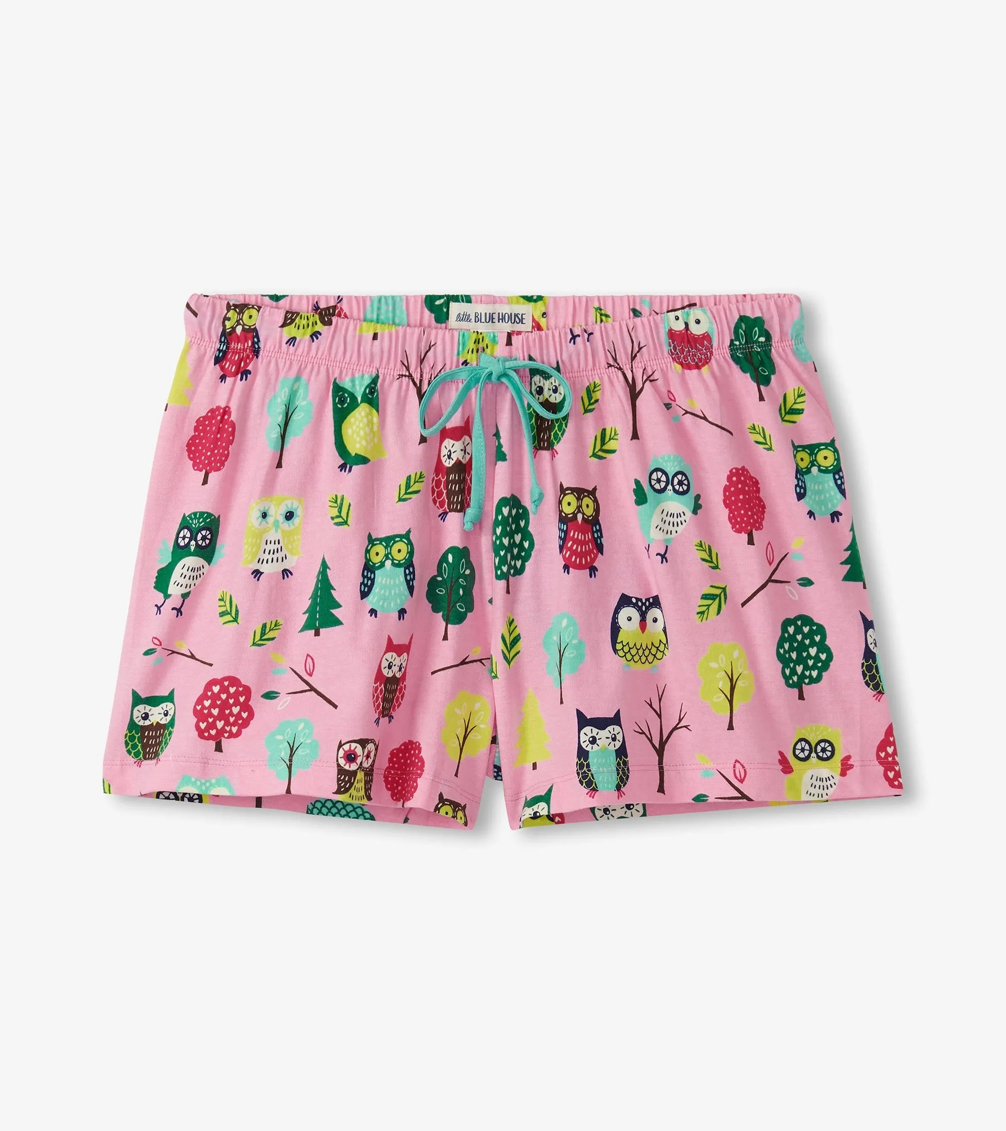 Women's Night Owl Cotton Sleep Shorts