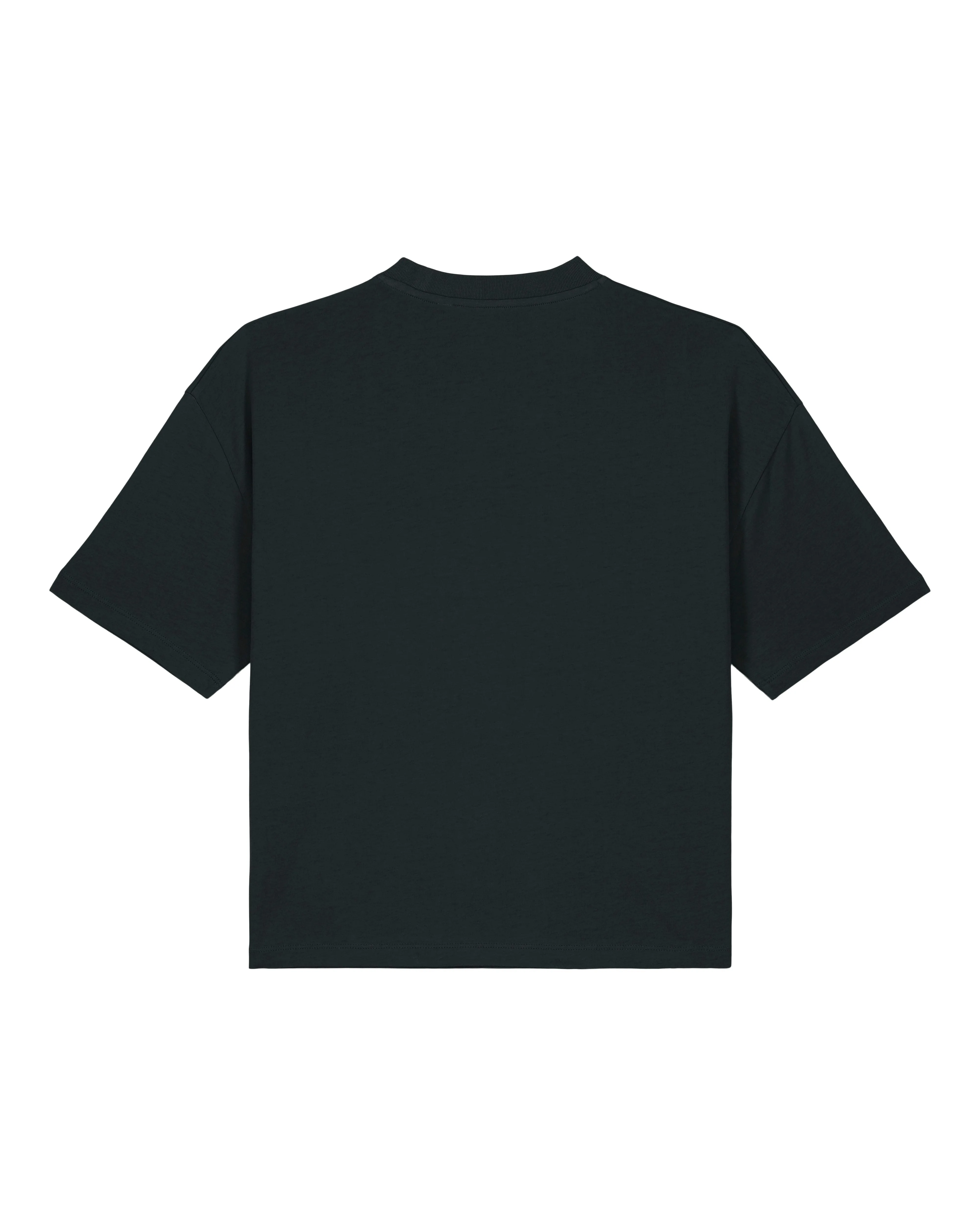 Women's Organic Cotton Boxy T-Shirt | Jet Black