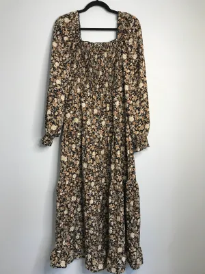 Womens Size Lg Misses Black Blu Pepper Dress