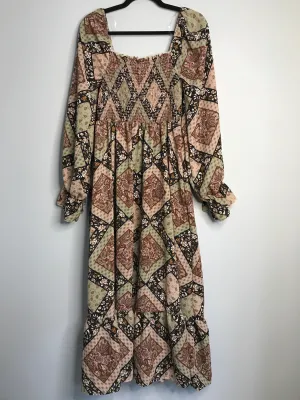 Womens Size Lg Misses Brown Haptics Dress