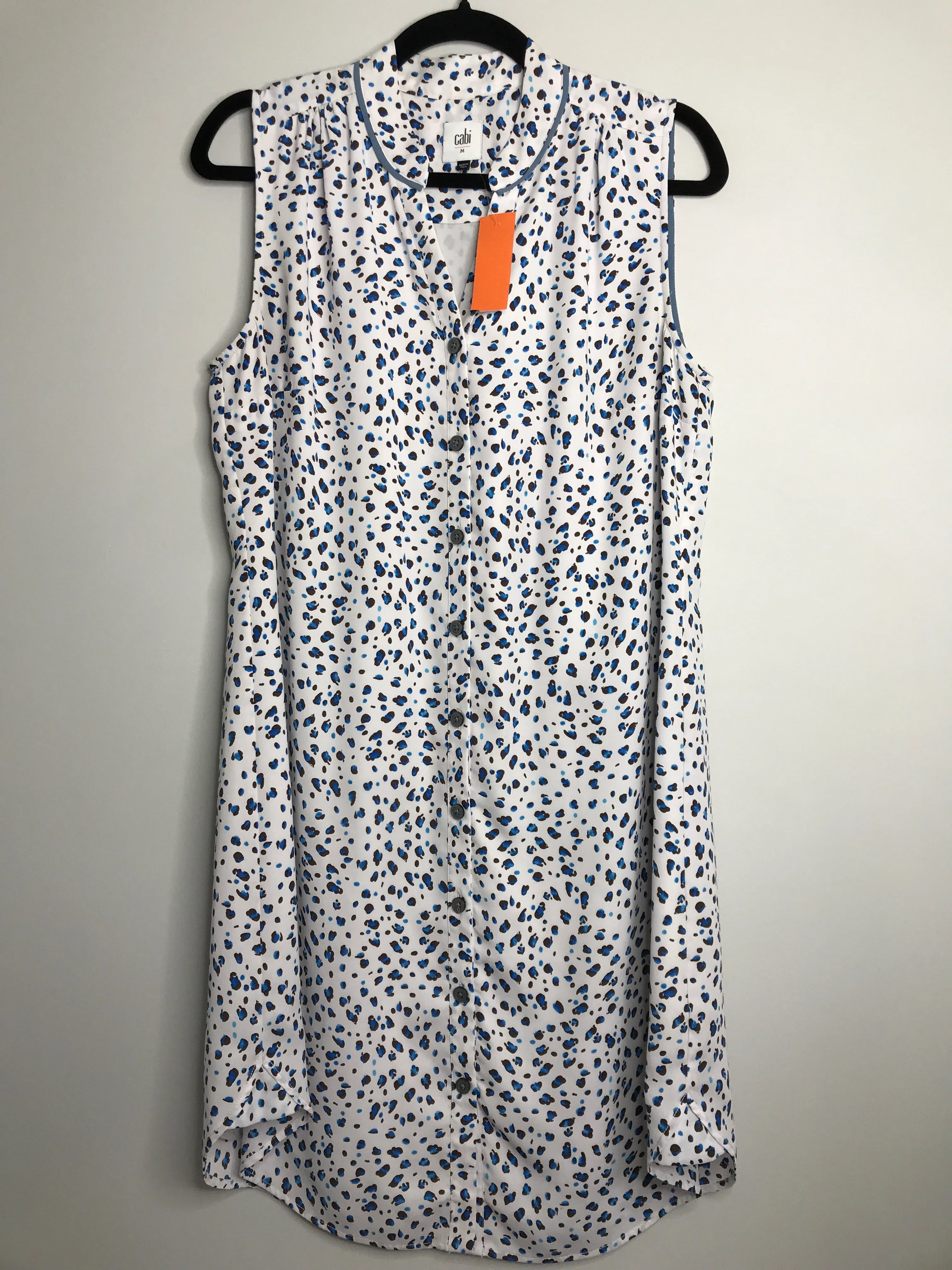 Womens Size Med Misses Blue Cabi Dress