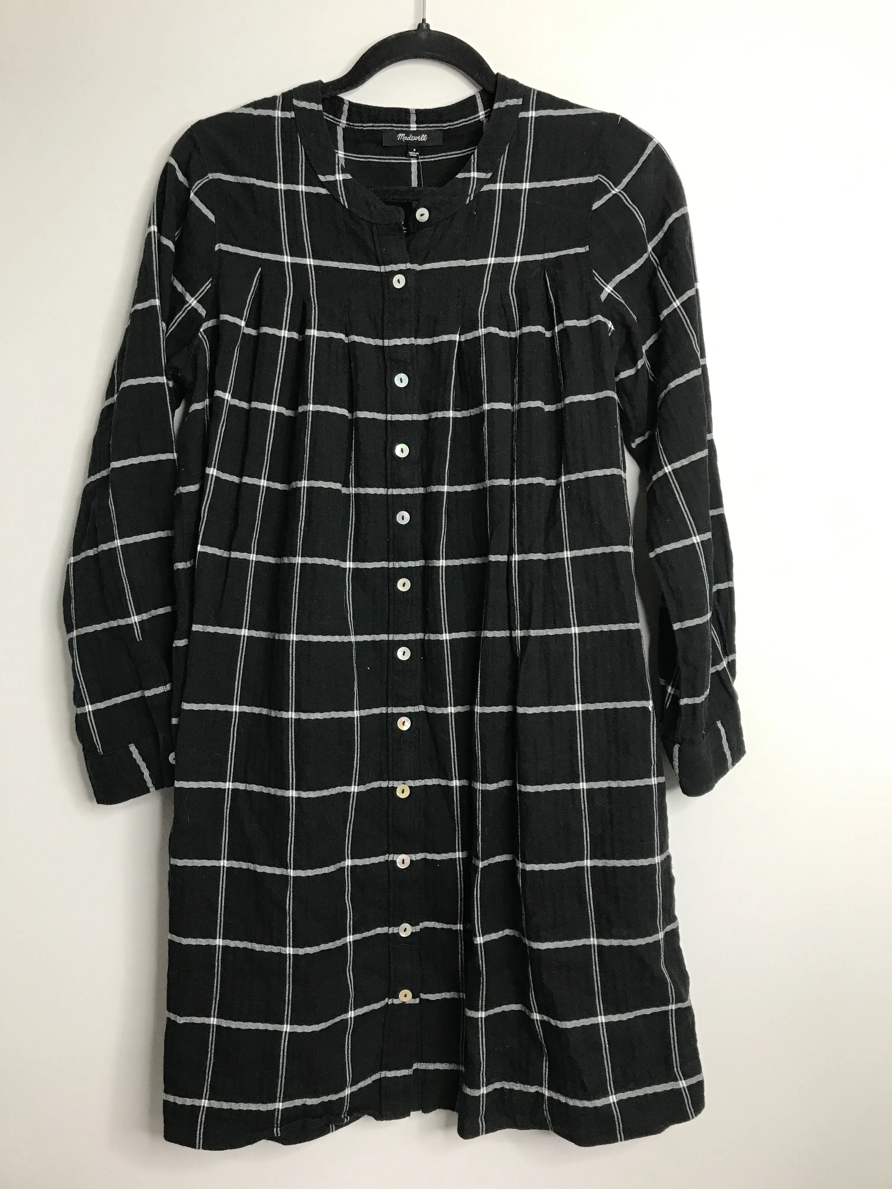 Womens Size Sm Misses Black Madewell Dress