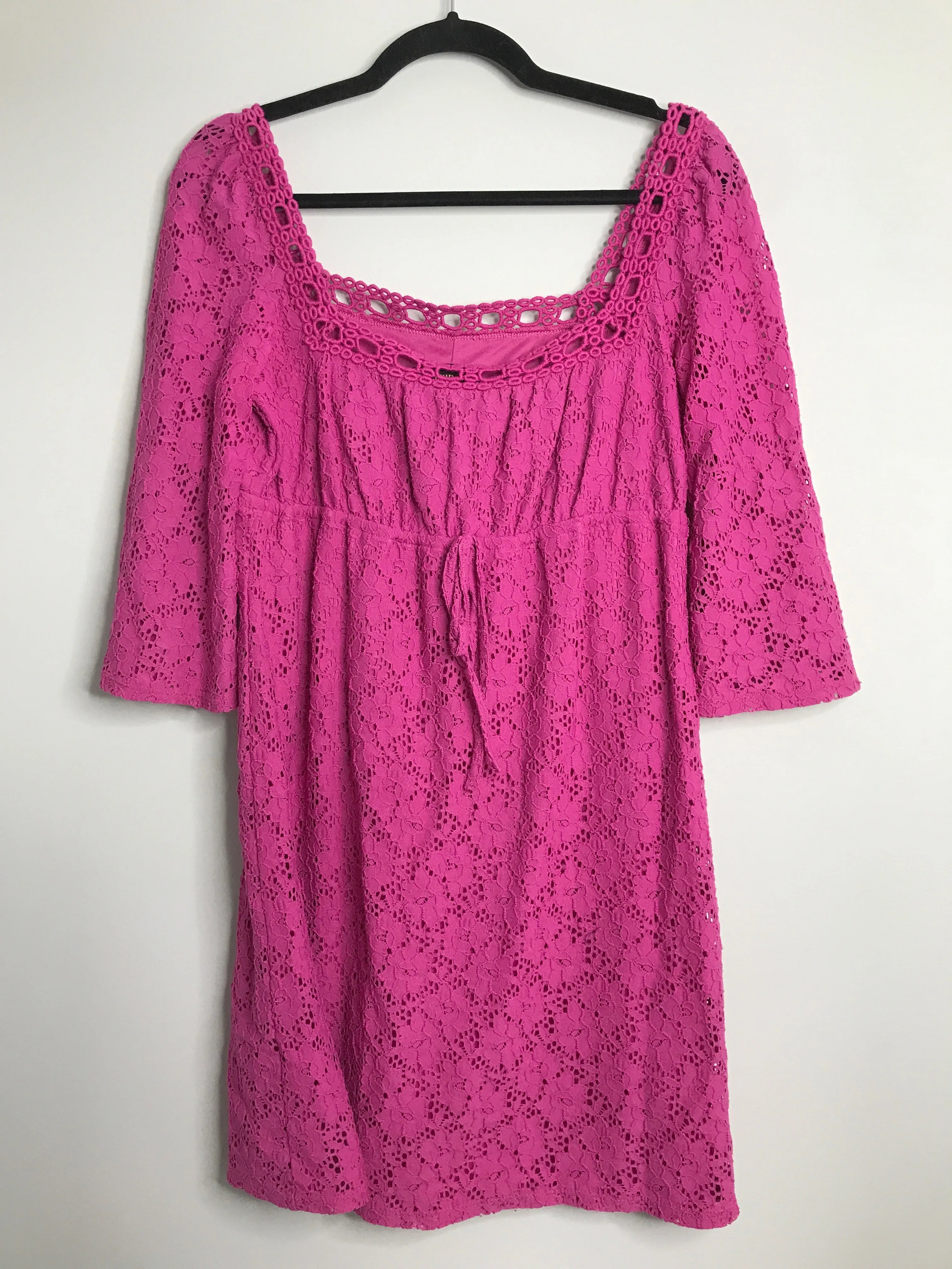 Womens Size Sm Misses Pink Laundry Dress