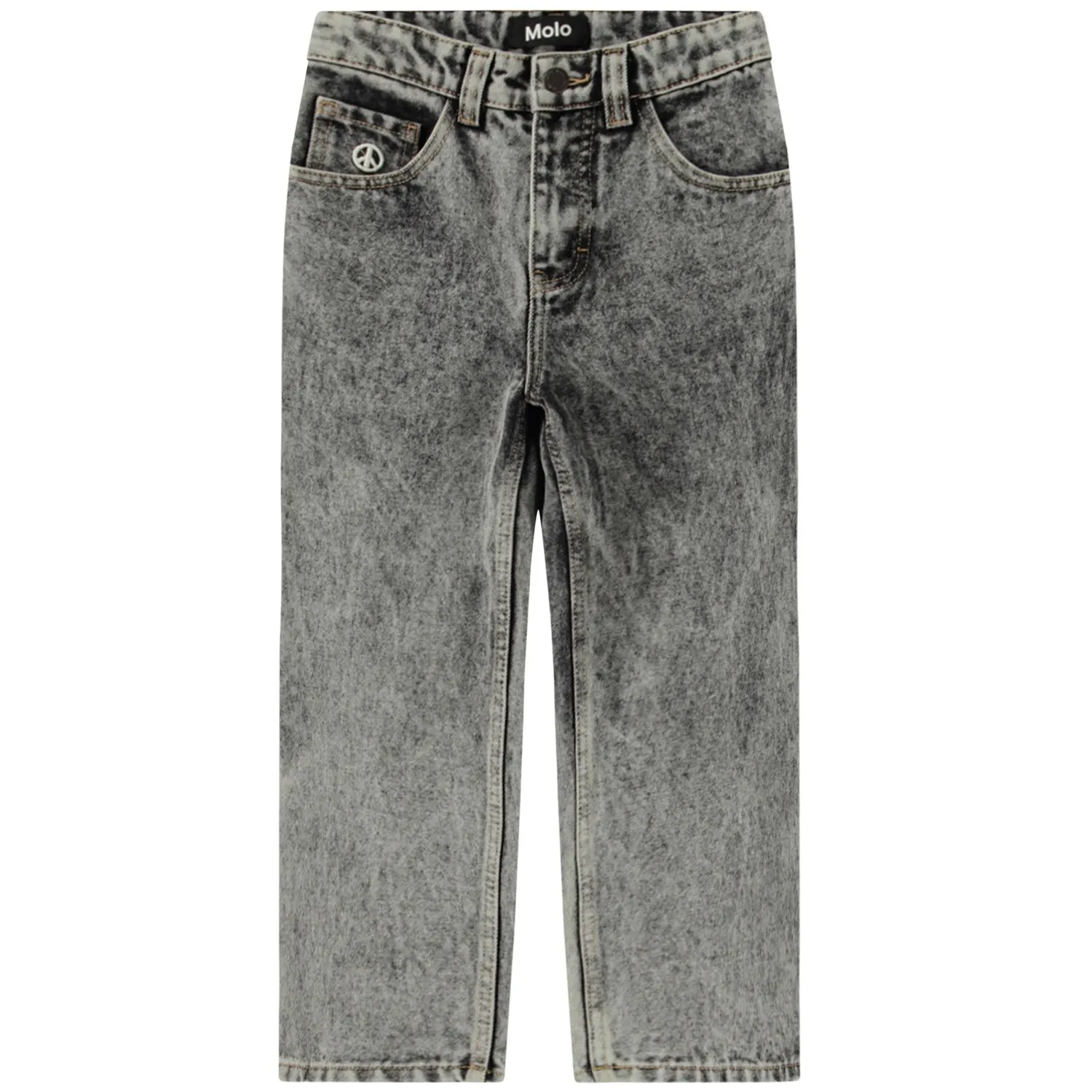 Woven pants Aska Grey stonewash
