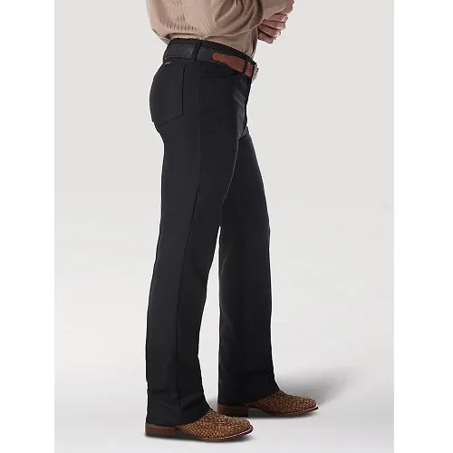 Wrangler® Men's "Wrancher" Dress Jeans - Black
