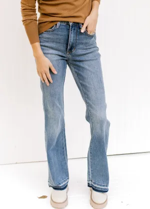 X Judy Blue Control Top Release Hem Jean