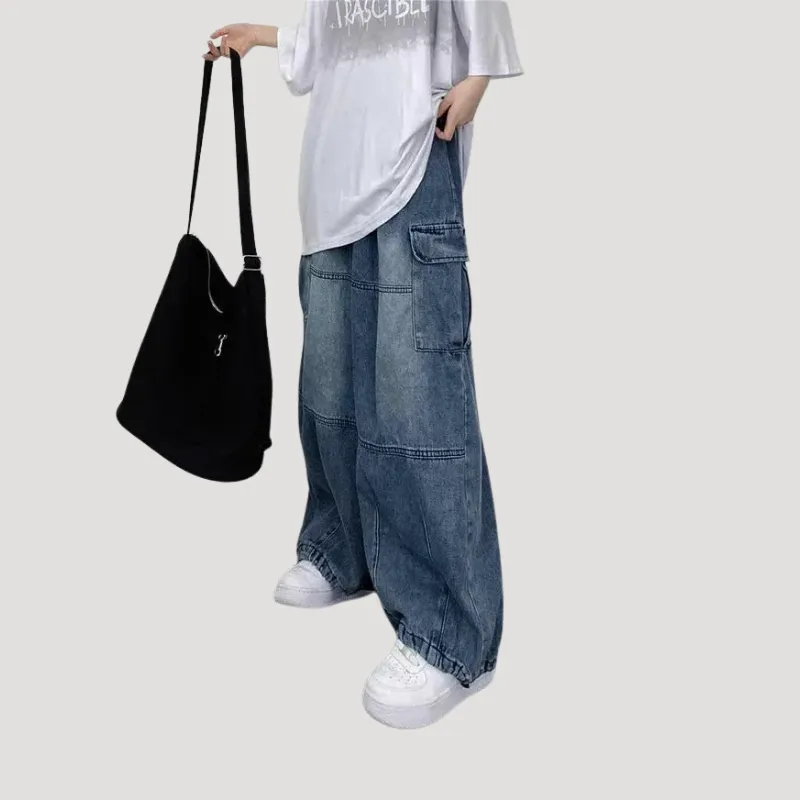Y2K Vintage Baggy Jeans - Heren en Dames Streetwear Broek