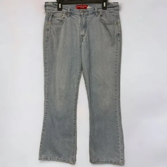 Y2k - Vintage Levi’s Nouveau Boot Cut Stretch Jeans Size 12 Misses EUC #0253
